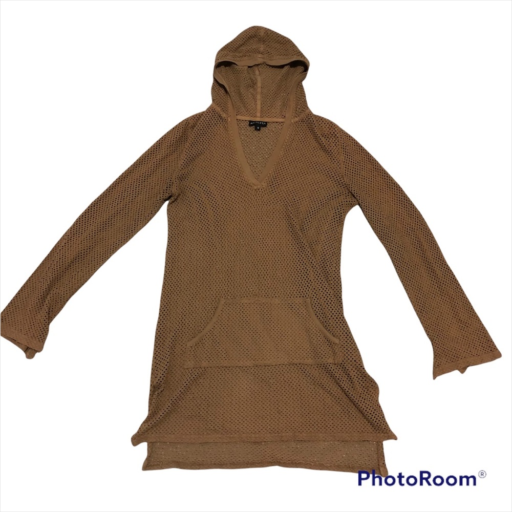 Athleta Brown oversize Hoodie size Small